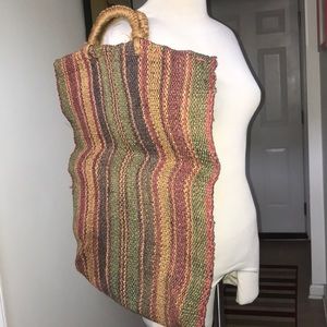 Extra Large Woven Vintage Market Bag 😘